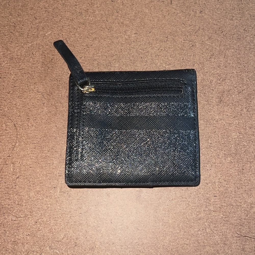 Kate Spade Black mini Wallet EUC - Picture 2 of 10